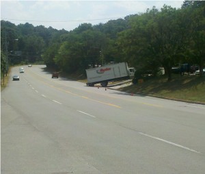 It Sucks For This Guy - Getting a truck stuck on a steep driveway.