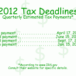 Estimated Quarterly Tax Payments – Lawn Care Business